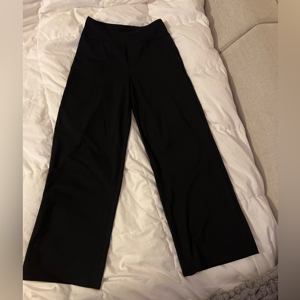 Women's G4free Black Wide-Leg Pants